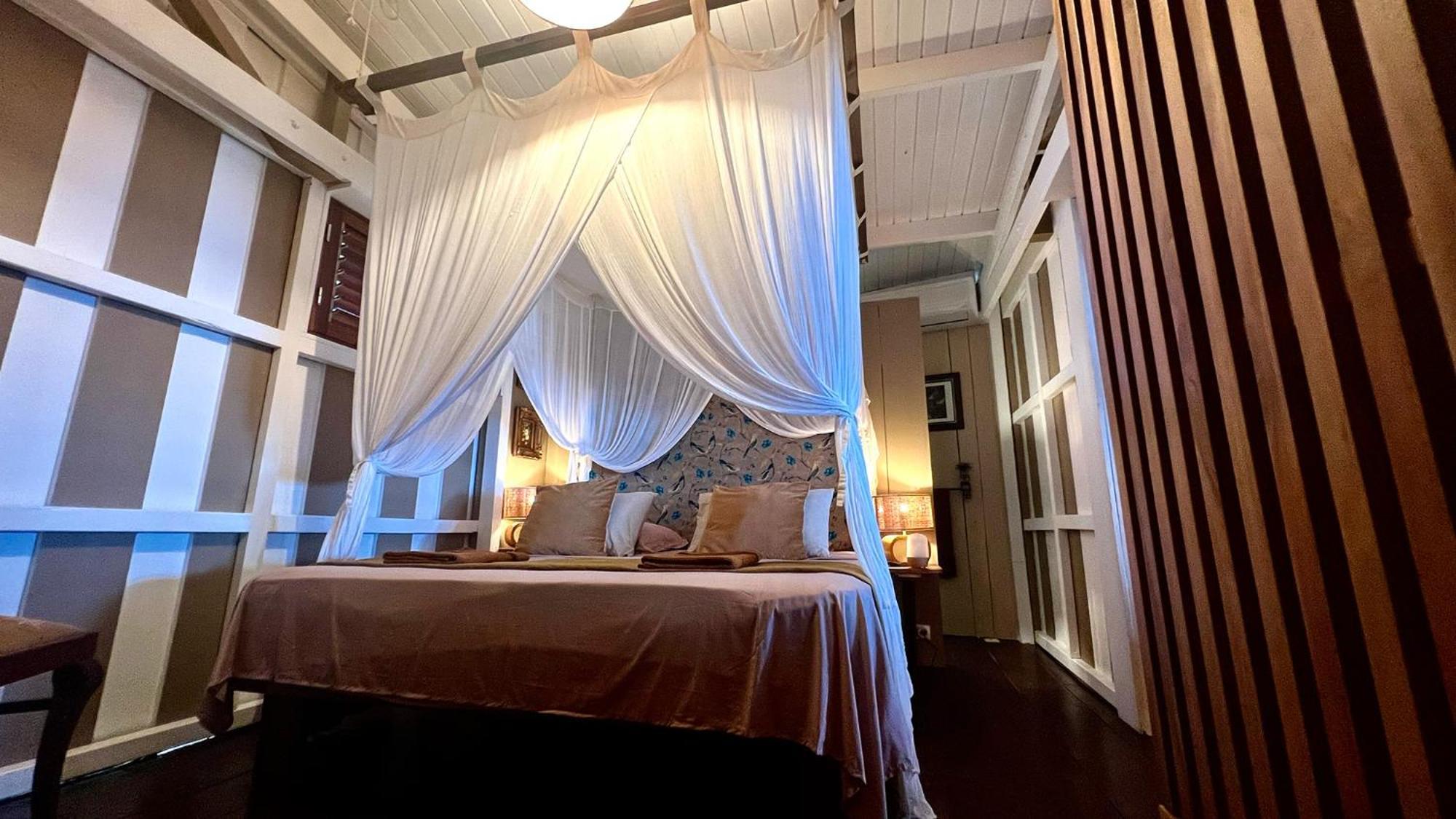 Chambre D'Hotes Le Sucrier Goyave الغرفة الصورة